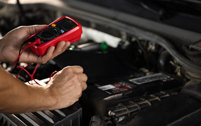 Audi Battery Inspection