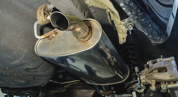 Volkswagen Muffler Bracket Check