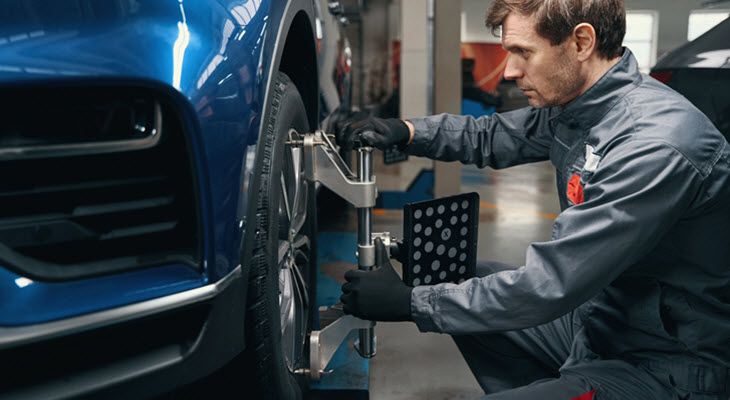 Audi Wheel Alignment Inspection