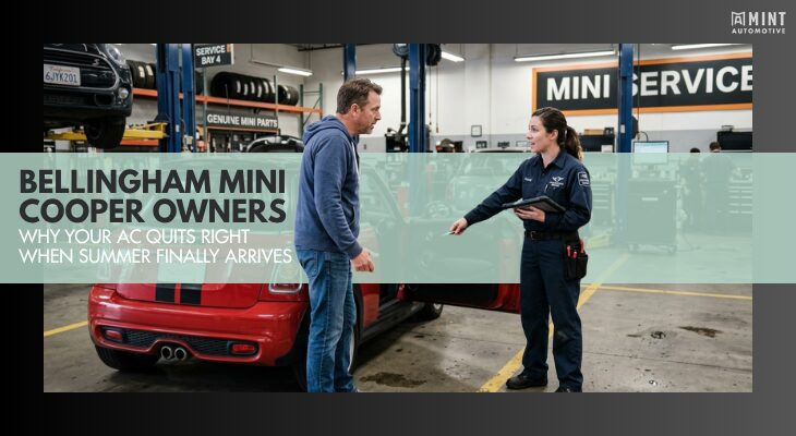 Bellingham MINI Cooper Owners – Why Your AC Quits Right When Summer Finally Arrives